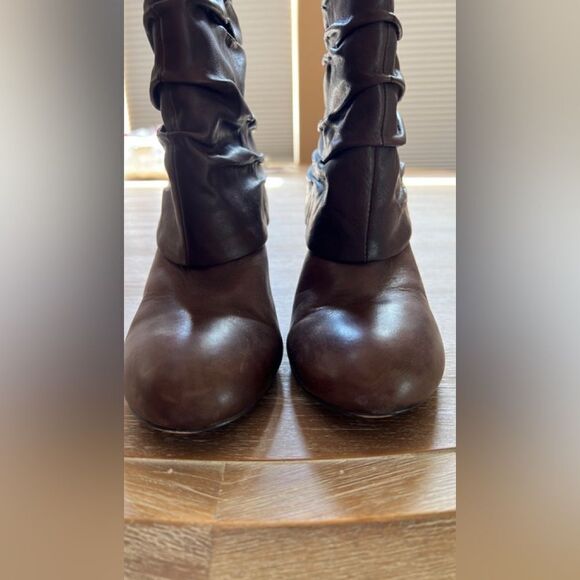 Seychelles Women’s Enigma Dark Brown Leather Boots Sz 8.5 US - Picture 7 of 10